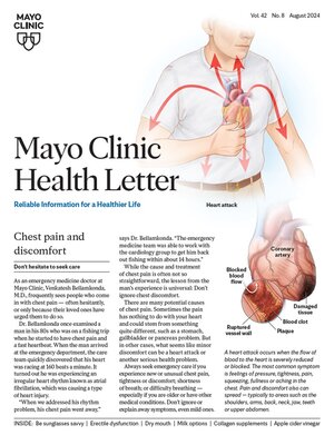 cover image of August 2024. Mayo Clinic Health Letter